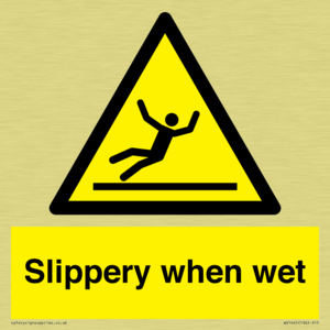 slippery when wet
